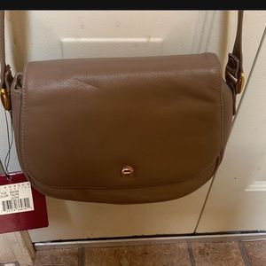 NWT Etienne Aigner Leather Tan Purse